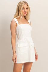 SACARLET - TRENDING FRONT MINI DRESS